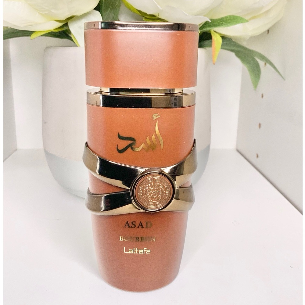 Lattafa Asad Bourbon Eau de Parfum, 3.4 Ounce NWOB